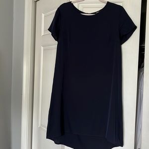 Quince silk tshirt dress